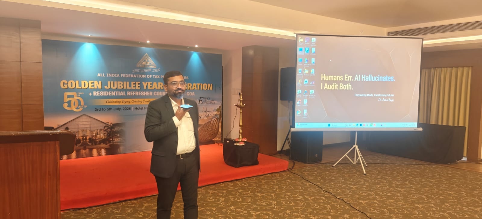 2nd Technical Session on “Practical Use of AI in Income Tax & GST” – CA. Rahul Bajaj, Nashik.
